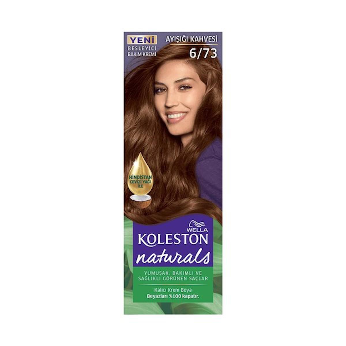 wella koleston Naturals Ayısıgı Kahvesı 6/73